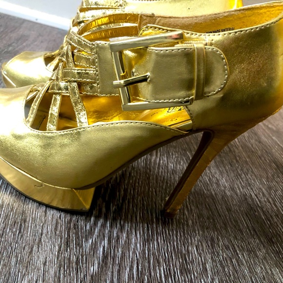 Wild Rose gold heels - Picture 8 of 9